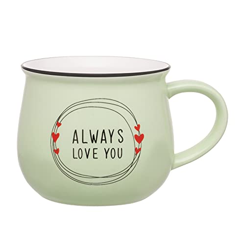Coffee Mug Multicolour Ceramic 330ml Microwave/Dishwasher Safe