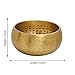 Singing Bowl with Cushion & Stick - Hammered Bell Metal - 4x4x2 Inch - Tibetan Design