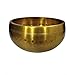 Singing Bowl Hammered Brass Gold 4 Inch x 4 Inch x 2 Inch