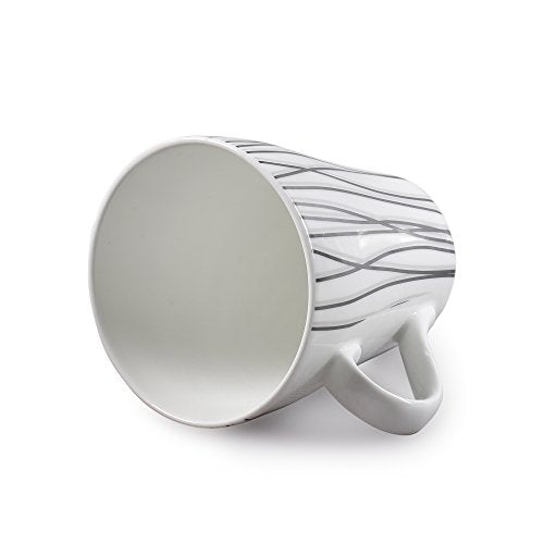 Coffee Mug Multicolour Bone China 330 ml Durable Microwave & Dishwasher Safe