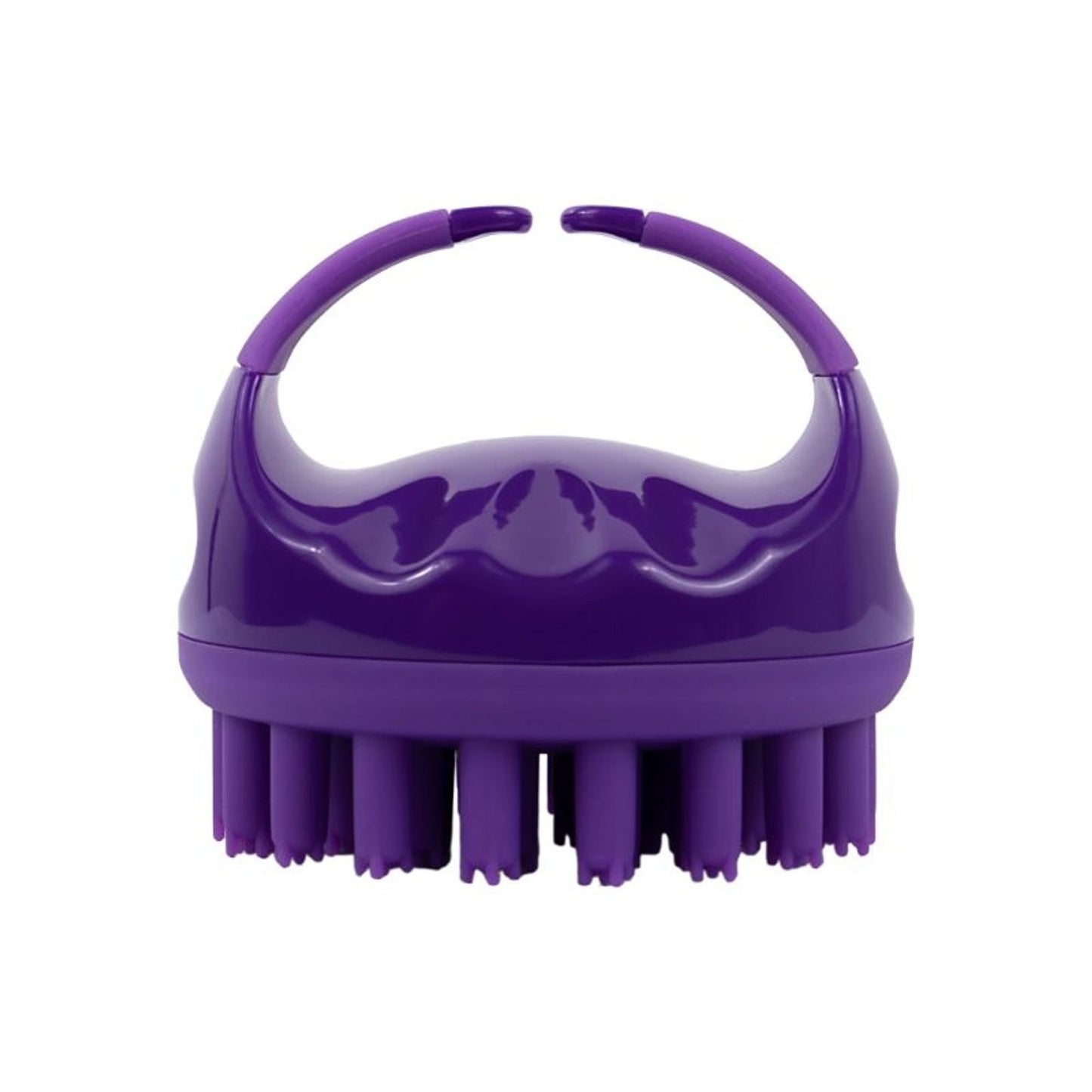Scalppie Pro Silicon Hair Scalp Massager & Shampoo Brush Scrub Hair Growth & Anti Dandruff - Purple