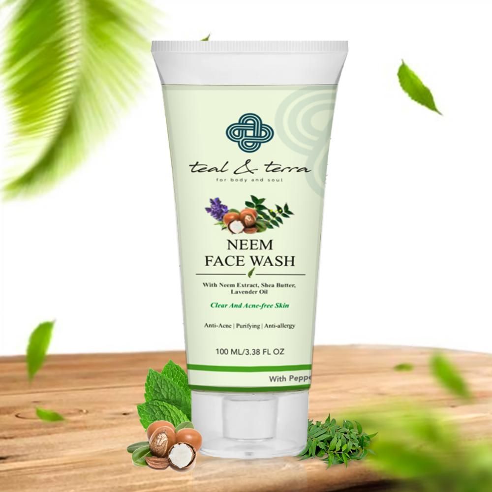 Teal and Terra Neem Face Wash
