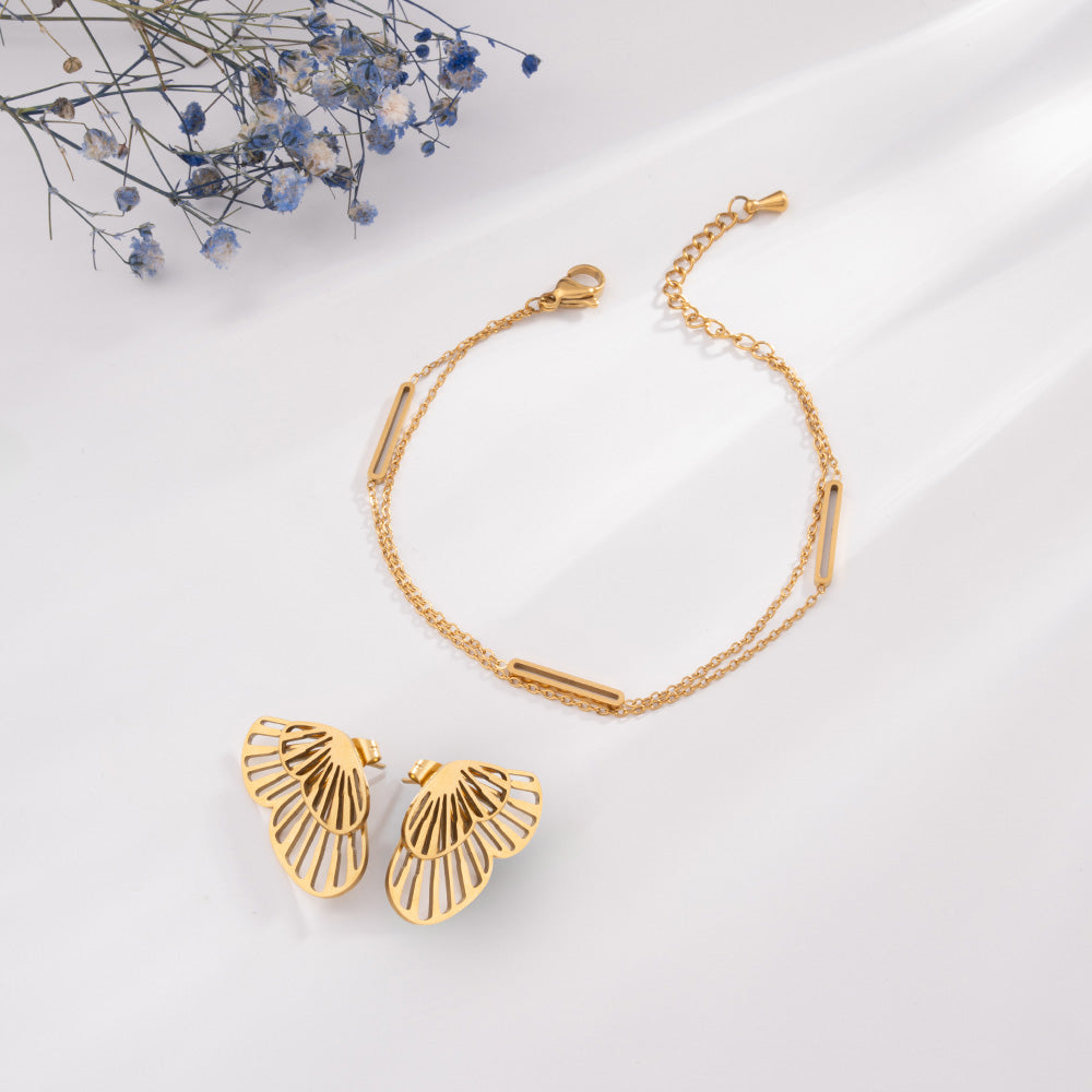 Butterfly Chain Poise Set