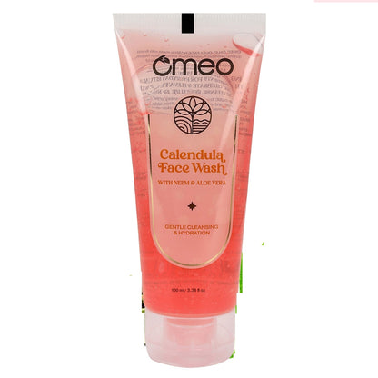 Omeo Calendula Face Wash - Gentle, Daily Use, Safe For All Skin Types