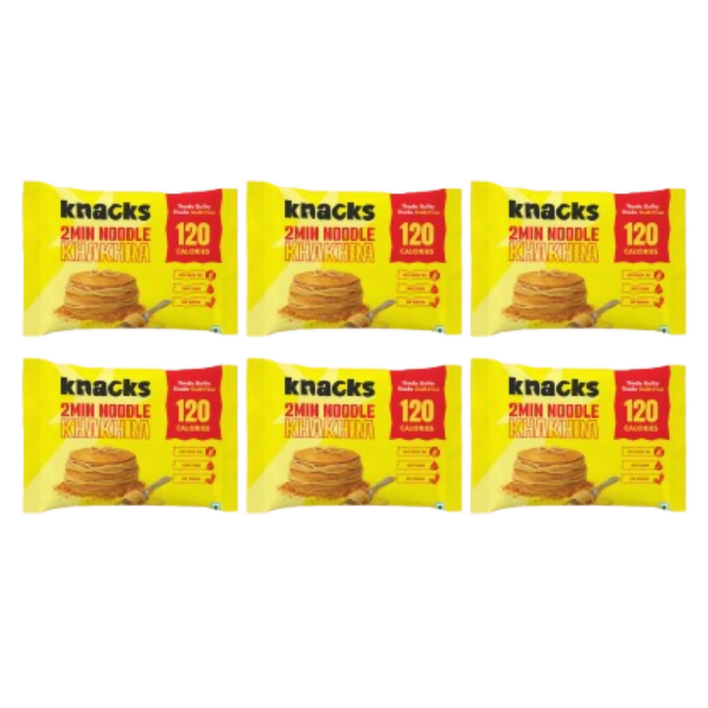 Knacks Coin Khakhra Crisps - 2Min Noodle Flavour
