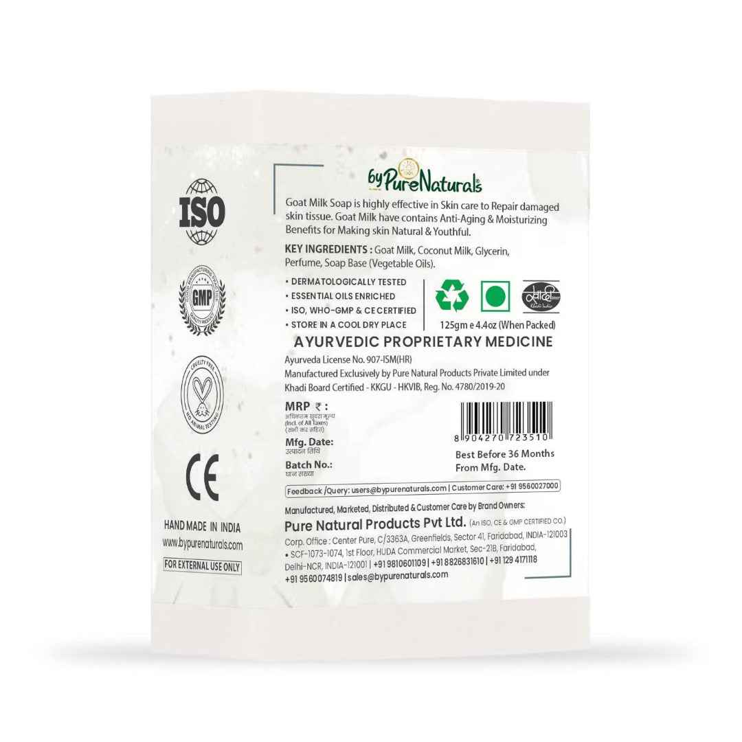 byPureNaturals Goat Milk Soap
