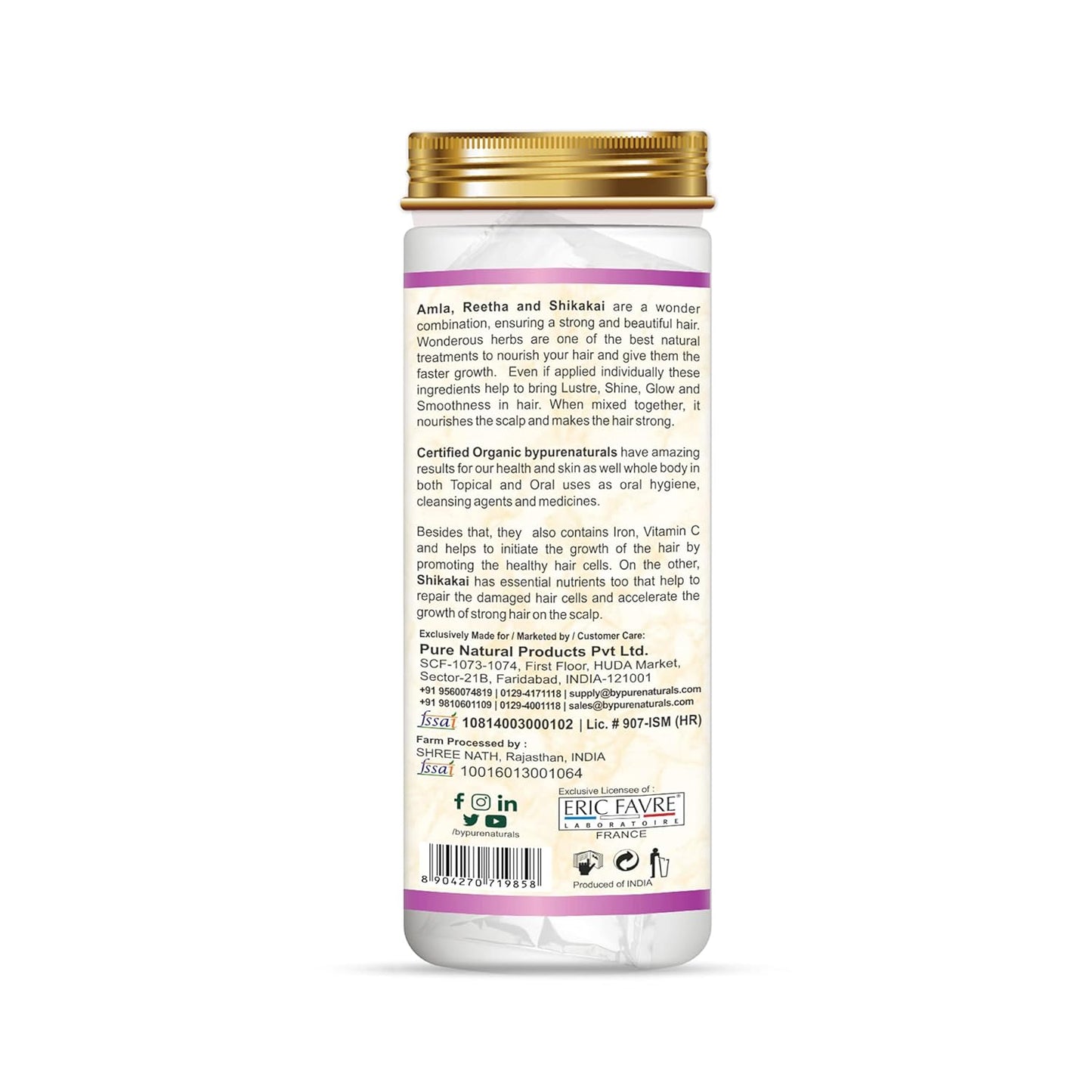 byPureNaturals Organic Hair Care DIY Kit