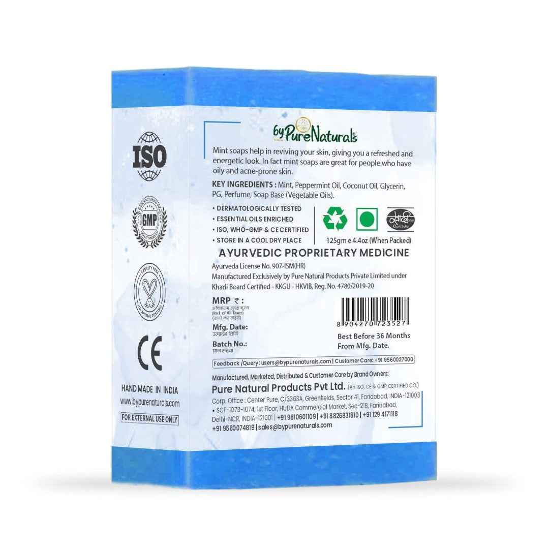 byPureNaturals Mint Soap