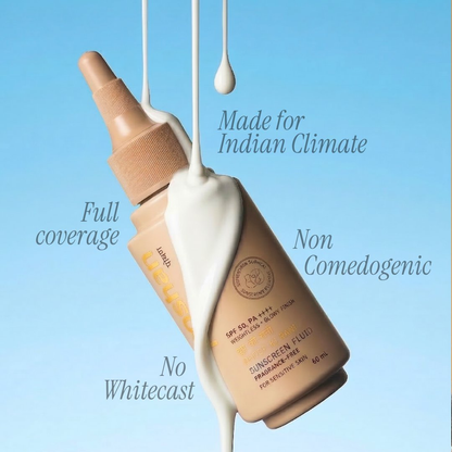 Poshan Skincare Dhoop Ki Rani Spf 50+ Sunscreen Fluid