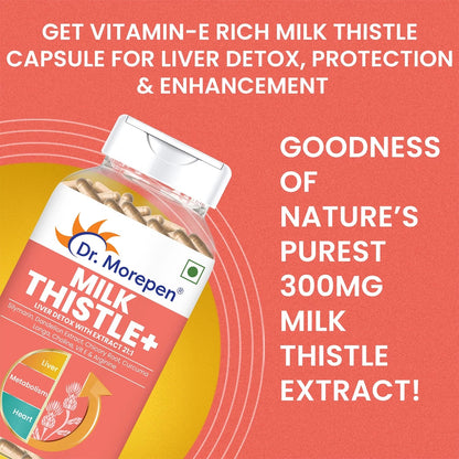 Dr Morpen Milk Thistle + Weight Gainer Combo
