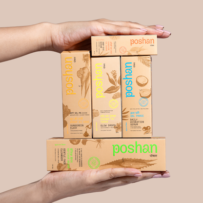 Poshan Skincare Sampoorn Poshan - Complete Routine
