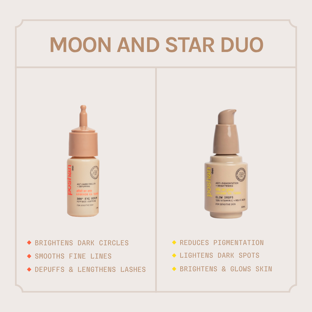 Poshan Skincare Chaand Taara Glow Duo