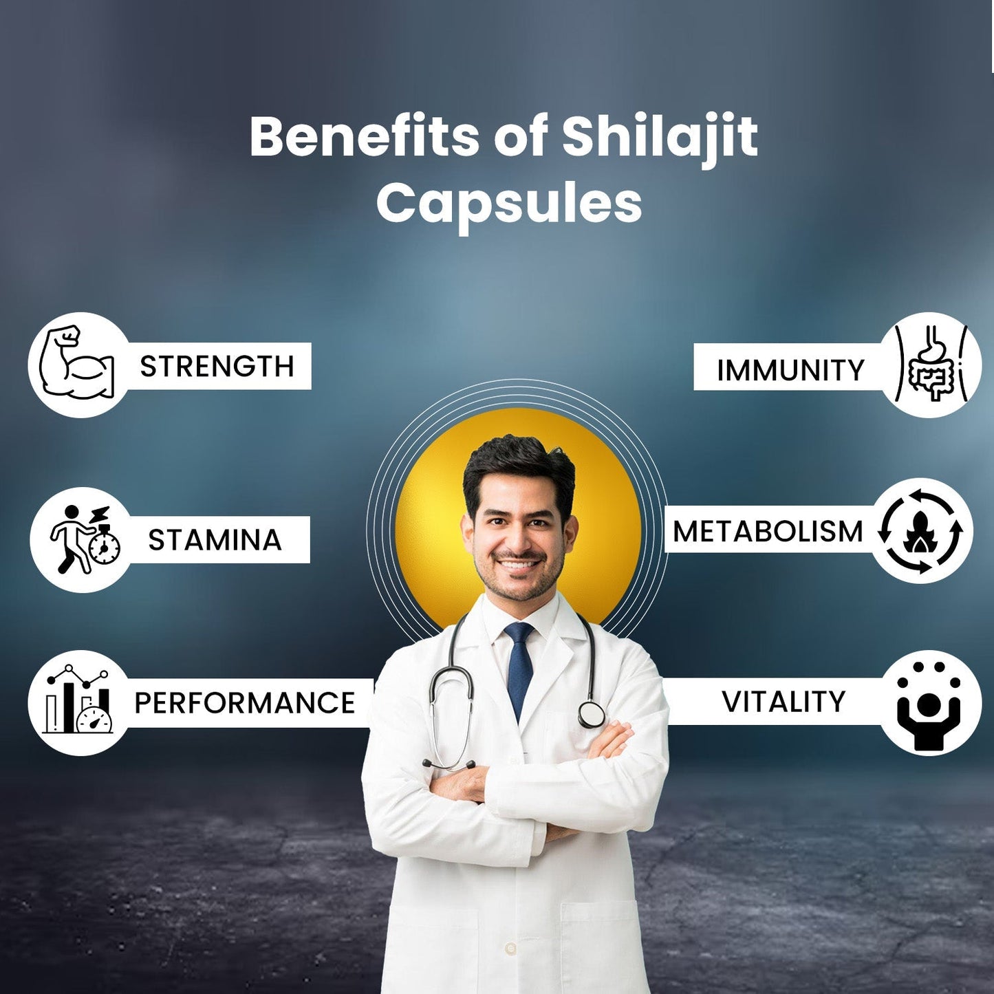 Dr Morpen Sj Resin & Sj Capsules-Stamina & Strength Booster/Mineral Rich Endurance Enhancer