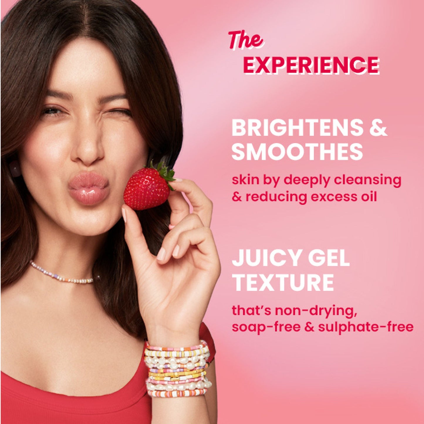 Dot & Key Strawberry Bright Niacinamide Gel Face Wash