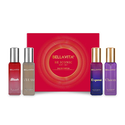Bella Vita Organic Be Iconic Long Lasting Perfume Gift Set For Woman