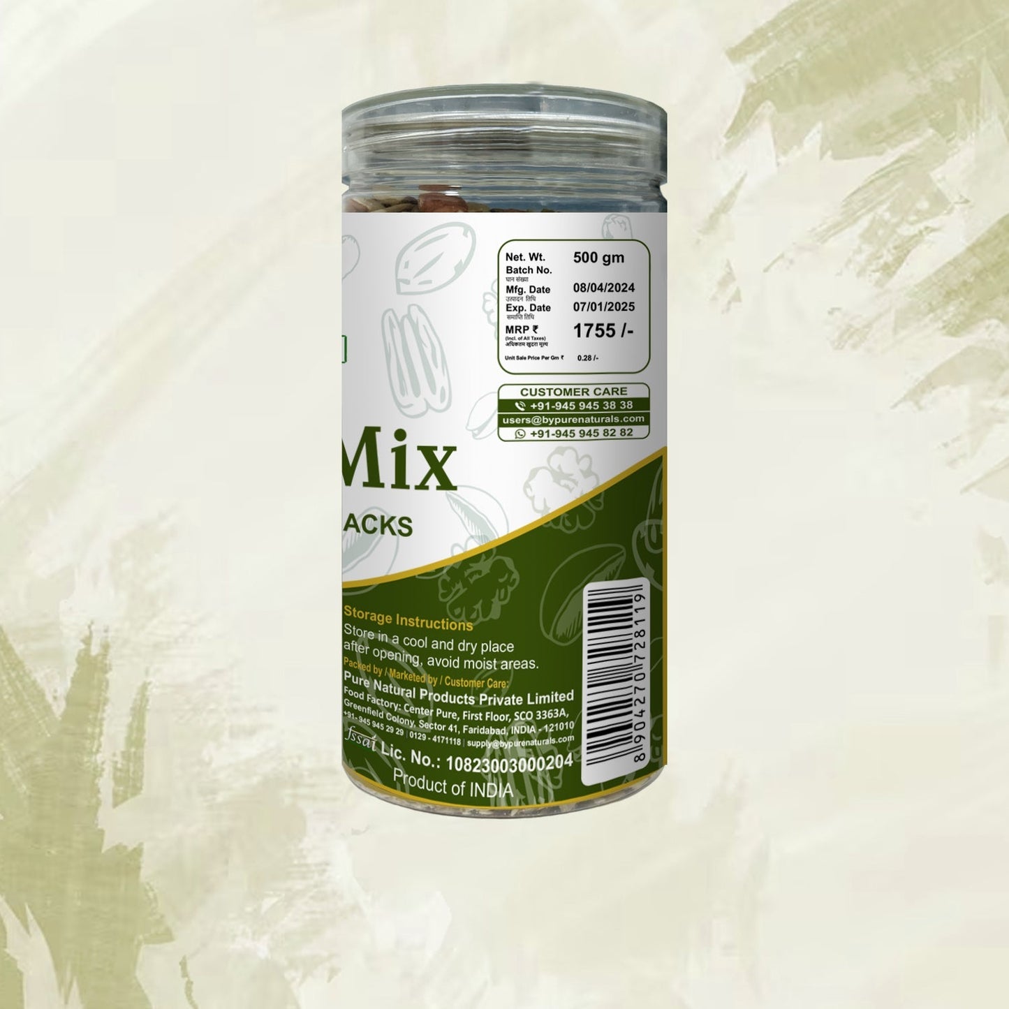 byPureNaturals Nutri Vegan Dietary Seed Mix