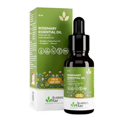 Avimee Herbal Rosemary Essential Hair Oil with Vitamin E & Nansyl