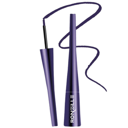 Ronzille Smudgeproof And Waterproof Liquid Matte Eyeliner - Blue