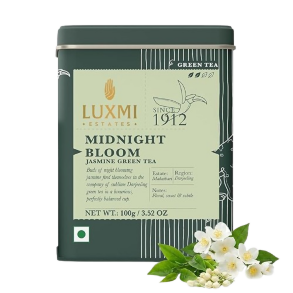 Luxmi Estates Midnight Bloom - Jasmine Green Tea