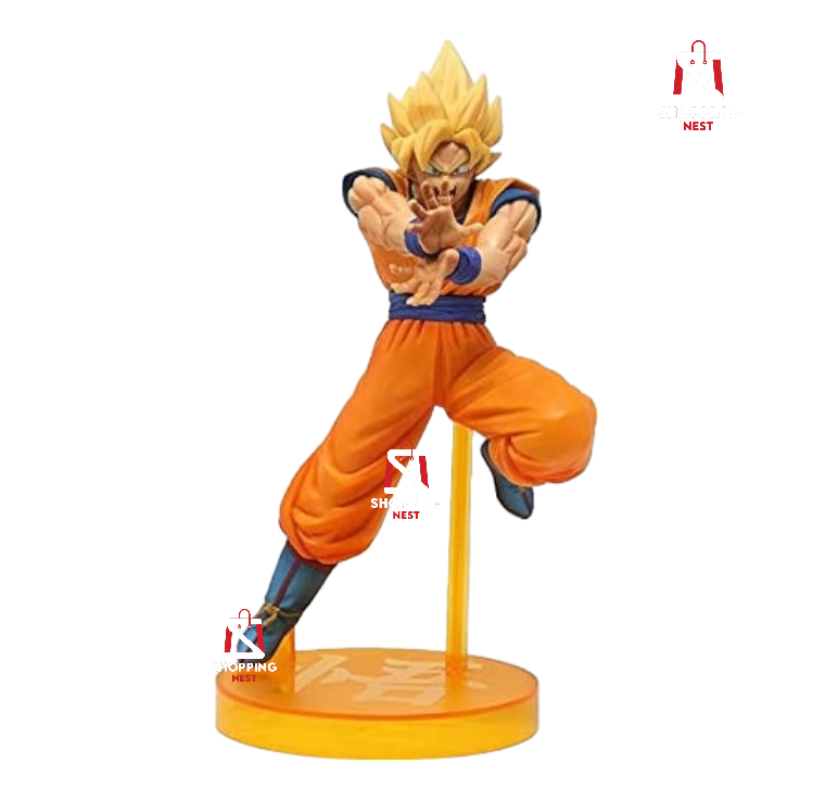 Dragon Ball Z Super Saiyan Son Goku Anime Weeb Manga Action Figure | 15cm |