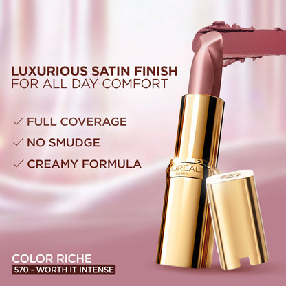 L'Oreal Paris Lip Combo That'S So Worth It - Infallible Matte Resistance & Color Riche Satin