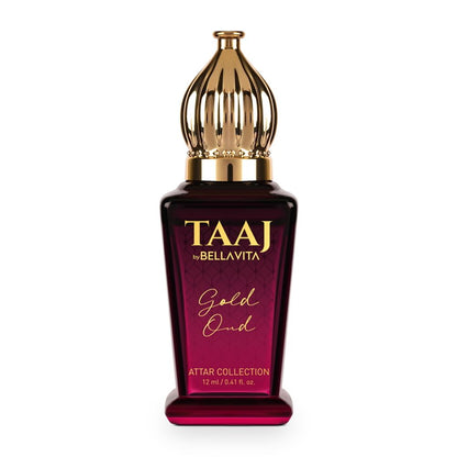 Taaj by Bella Vita Gold OUD Attar