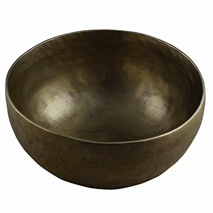 Singing Bowl Large for Meditation and Healing 7.5 Inches Brass