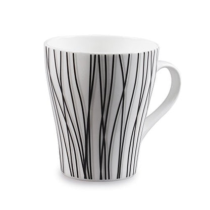 Coffee Mug Multicolour Bone China 330 ml Durable Microwave & Dishwasher Safe