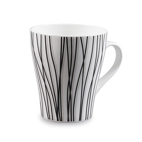 Coffee Mug Multicolour Bone China 330 ml Durable Microwave & Dishwasher Safe
