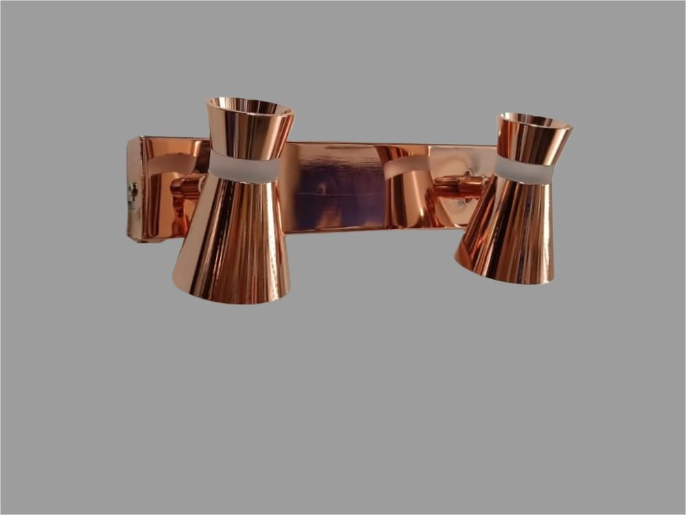 Wall Light with Adjustable Head and Colour Changing Function - Rose Gold Finish