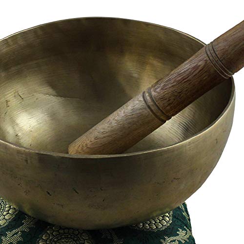 Singing Bowl Large for Meditation and Healing 7.5 Inches Brass