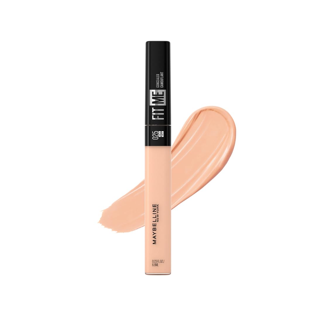 Maybelline Fit Me Concealer, 25 Medium, 6.8ml, Matte & Poreless