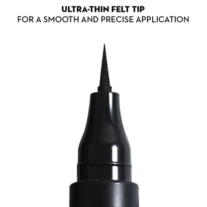 Waterproof Matte Liquid Eyeliner with Flexi-Tip Applicator