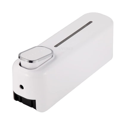 Wall Mounted Soap Dispenser - Plastic - White - 350 ml - Easy to Assemble