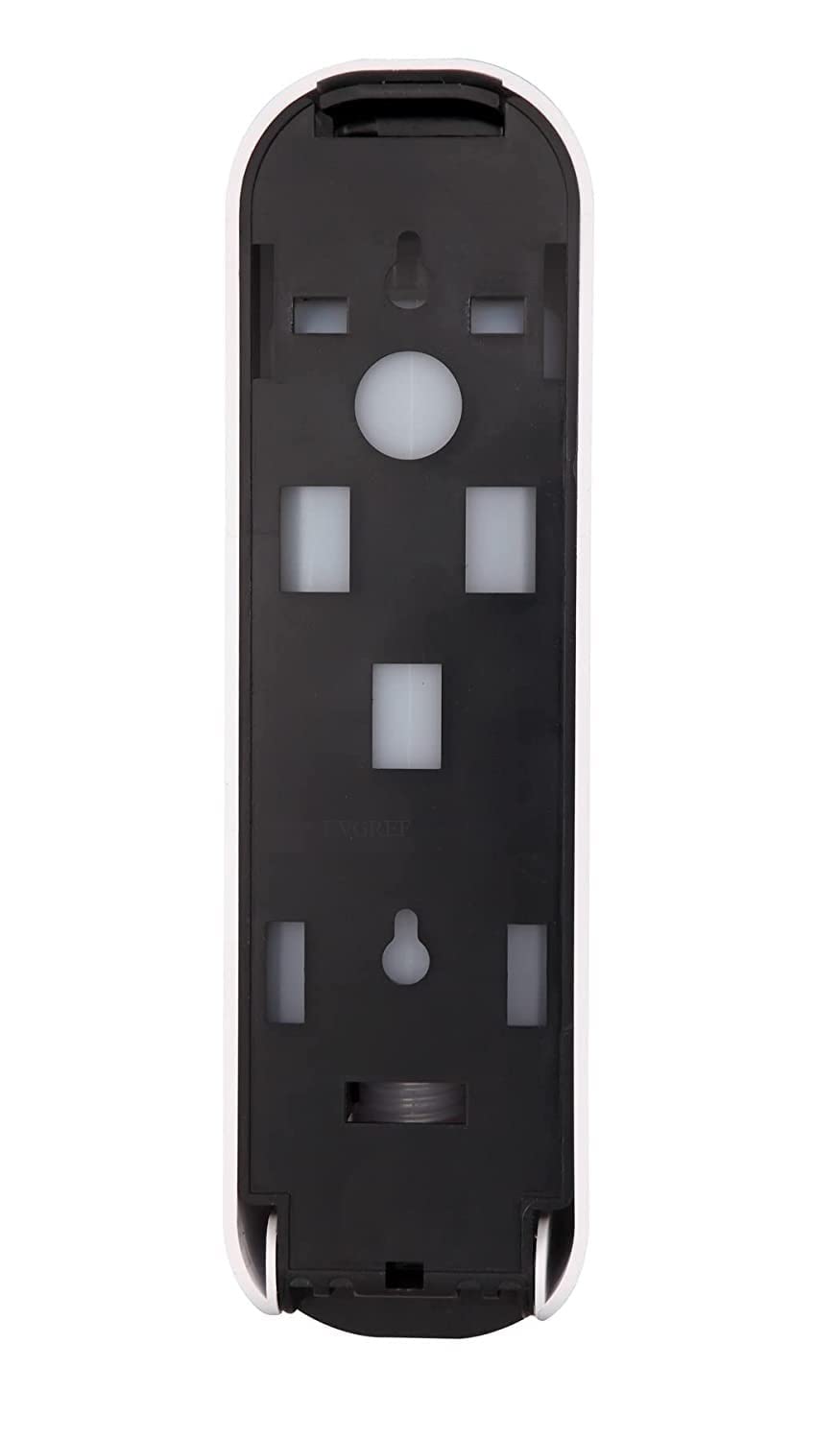 Soap Dispenser Black ABS 350 ml Modern Design Easy Installation