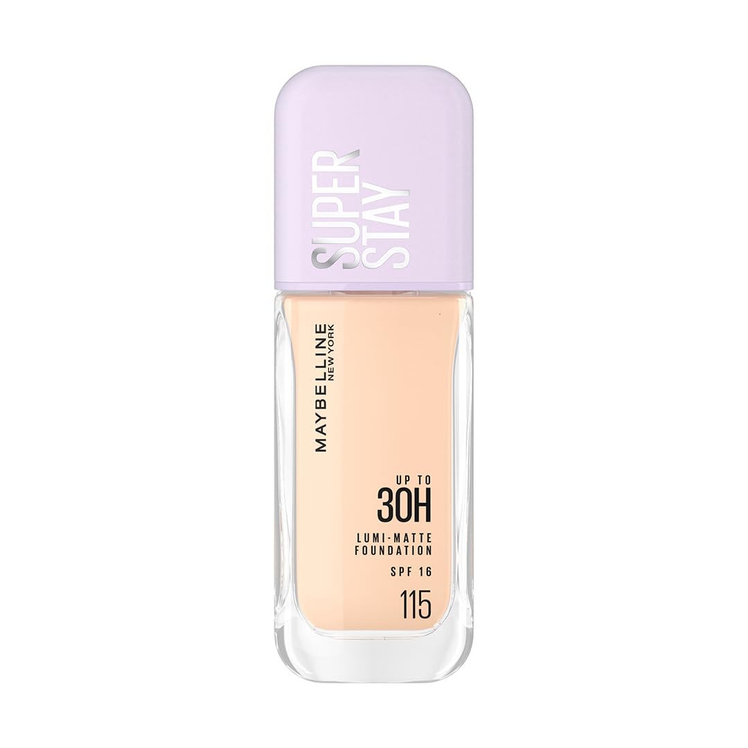 Maybelline Super Stay Lumi-Matte Foundation 115, 35ml, 30H Wear