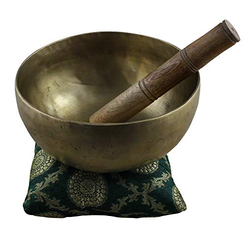 Singing Bowl Large for Meditation and Healing 7.5 Inches Brass