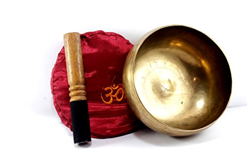 Singing Bowl Set - 4th Chakra F - 6.75 Inch