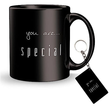 Coffee Mug with Funny Print - Ceramic - Multicolor - Height: 7.5 cm - Capacity: 350 ml