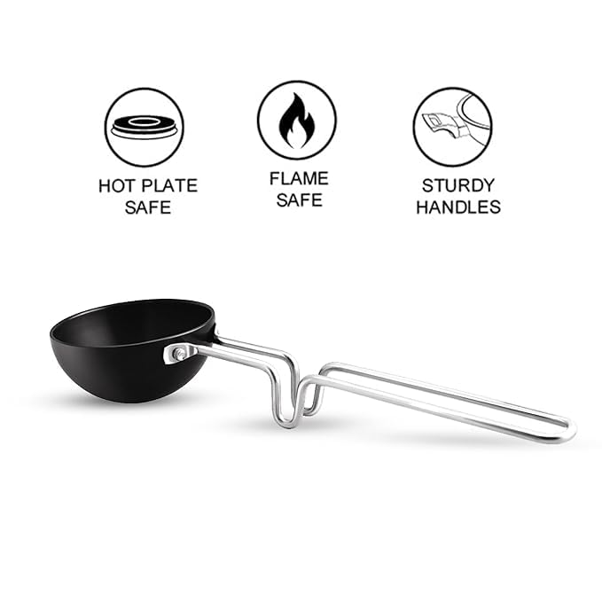 Brunchy Non-Stick Tadka Pan - Naturally Non-Stick Tempering Pan