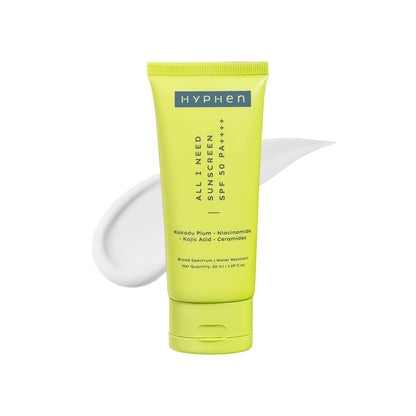 All I Need Sunscreen SPF 50 PA++++ - Brightening & Lightweight