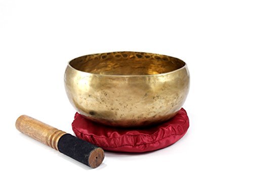 Singing Bowl Set - 4th Chakra F - 6.75 Inch