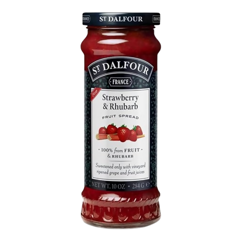 ST. DALFOUR Strawberry & Rhubarb Fruit Spread