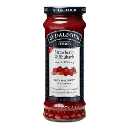 ST. DALFOUR Strawberry & Rhubarb Fruit Spread