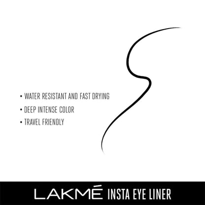 Intense Black Liquid Eyeliner - Waterproof, Long Lasting, 9 ml