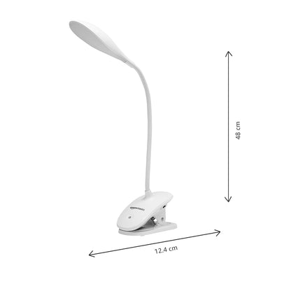 Table Lamp with Touch Panel Control and Adjustable Angle - 3.7V 1200mAh Lithium Battery
