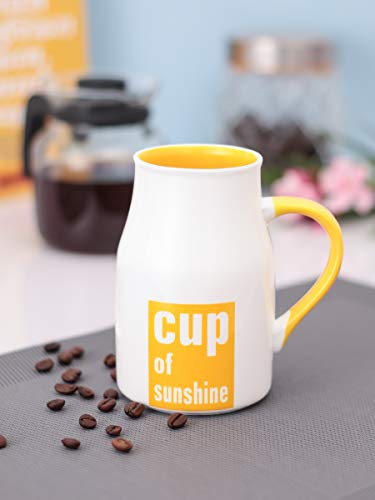 Coffee Mug Set - Ceramic Multicolor - Standard Size - Durable and Chip Resistant