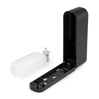 Soap Dispenser Black ABS 350 ml Modern Design Easy Installation