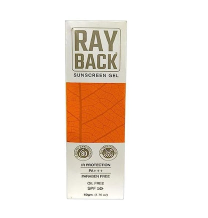 Sunscreen Gel SPF 50+ with IR Protection, Paraben & Oil Free, 50g