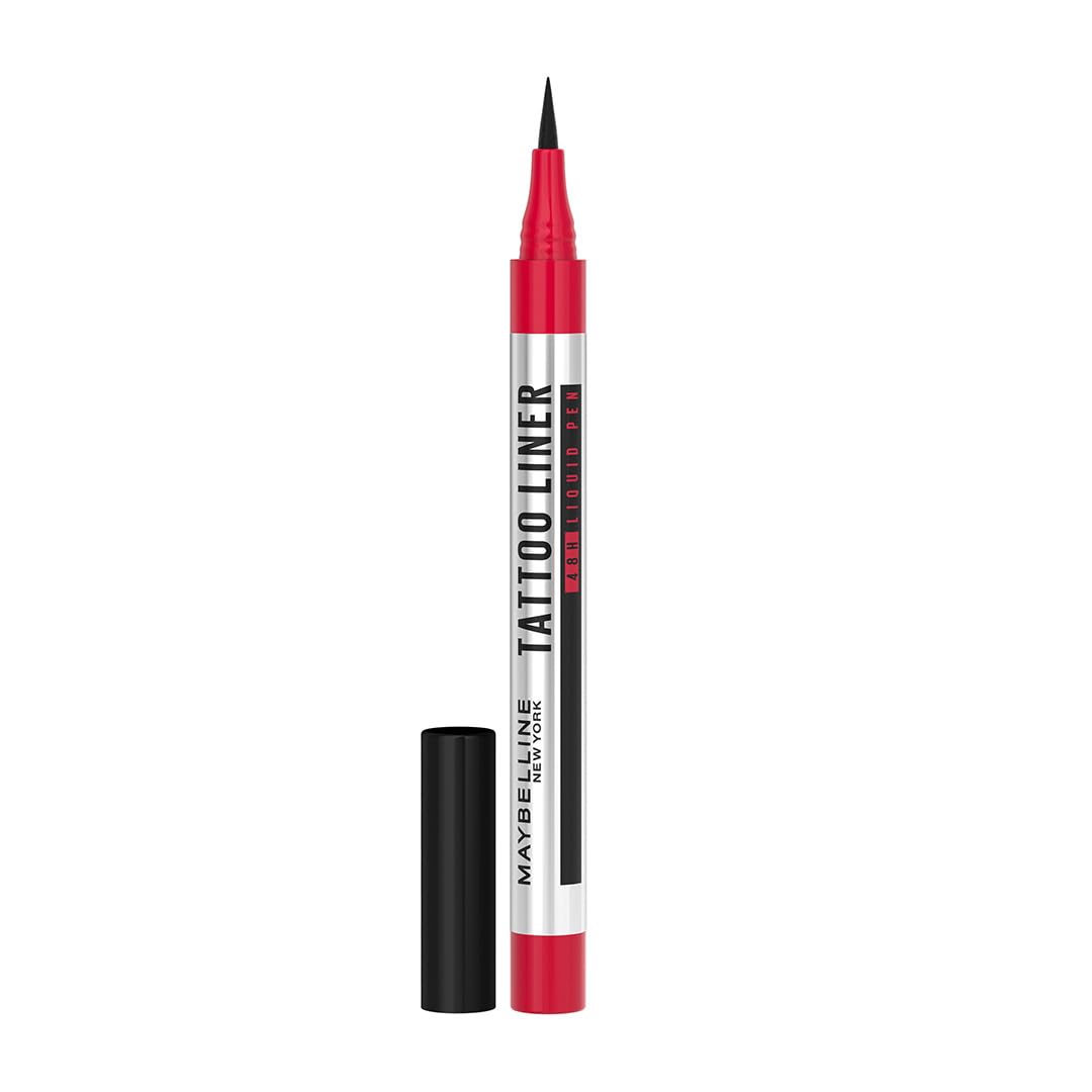 Intense Long-Lasting Black Eyeliner with Precision Felt-tip